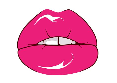 printable lips template
