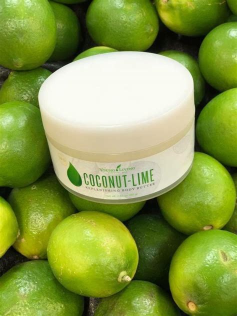 coconut lime replenishing body butter  healthy lime oil
