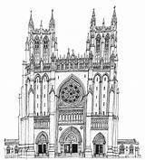 Cathedral Peter Paul Ss Drawings Stephen Wiltshire City Original sketch template