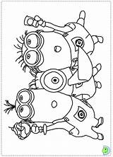Coloring Despicable Dinokids Pages Close Printable Kids sketch template