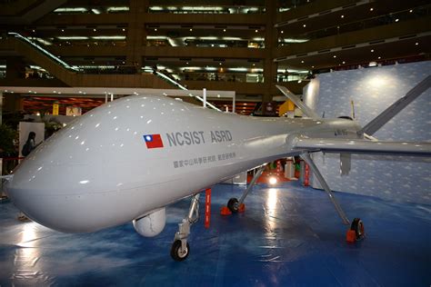 taiwan unveils  long endurance drone  weapons  defense trade show  diplomat