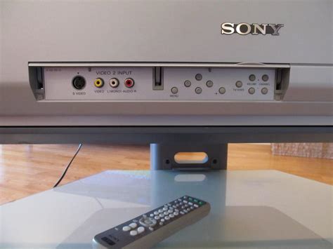 34 Sony Fd Trinitron Wega Tv 1 Hdmi With Matching Stand Central