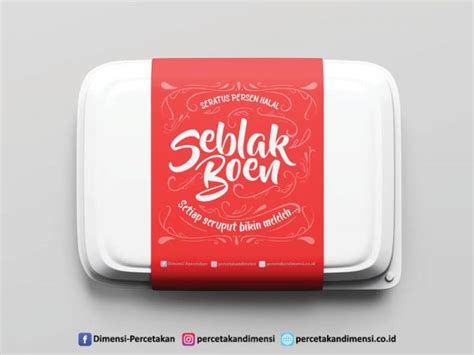 jasa desain  cetak label produk  harga murah  serpong