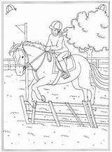 Paarden Ausmalbilder Paard Horse Manege Paardrijden Springen Dressuur Pferde Reitschule Ruiter Colouring Tekeningen Poney Rakker Kinder Malvorlagen Uitprinten Stables Chevaux sketch template