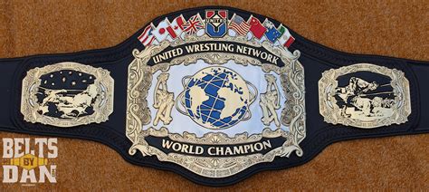 united wrestling network world championship designed   rival angels
