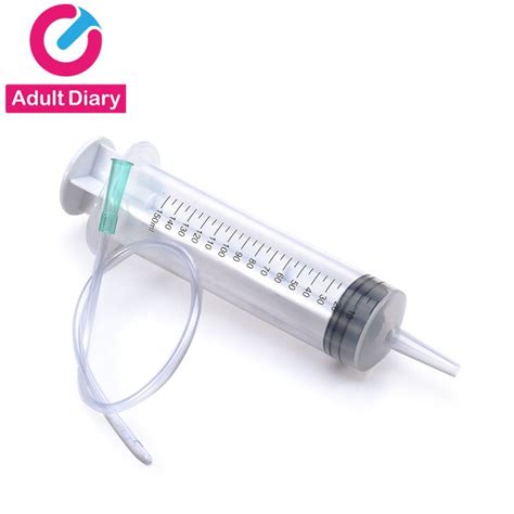 Adult Diary L Size Syringe Vaginal Wash Medical Enema Sex Anal Toys