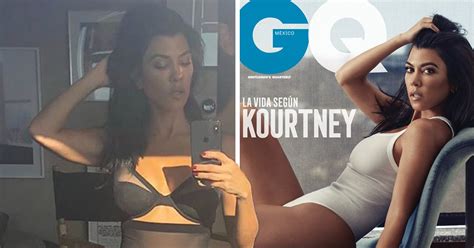 Kourtney Kardashian Slays In Behind The Scenes Pictures Of
