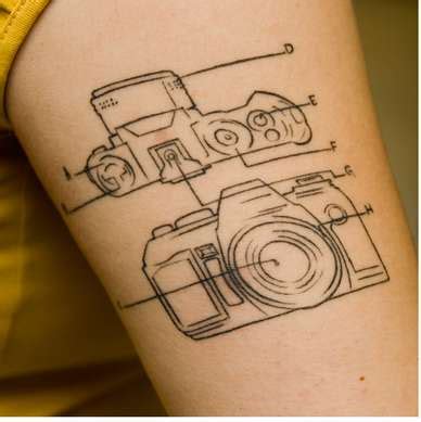 instructtoos tattooed diagrams give  wearer  permanent blueprint