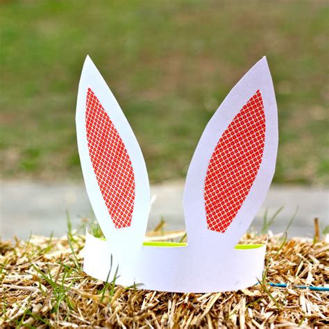 paper bunny ears fun family crafts