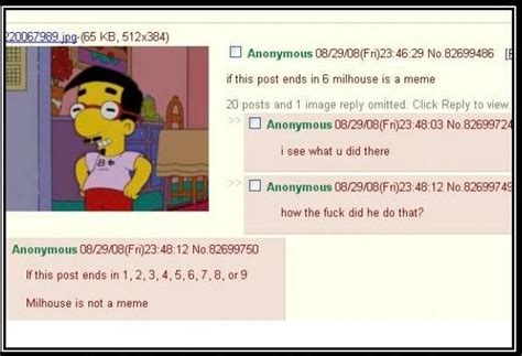[image 155810] Milhouse Is Not A Meme Know Your Meme