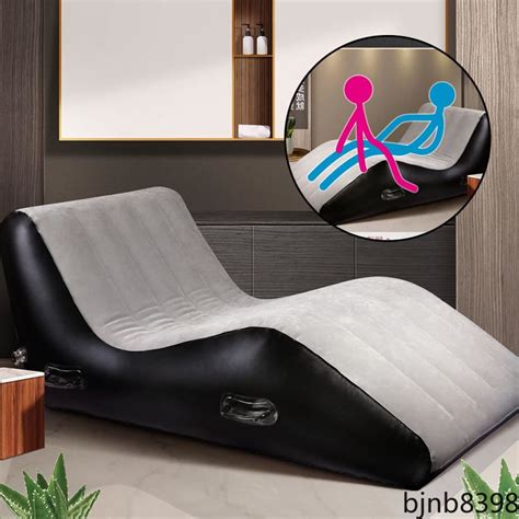 Q Sex Furniture Inflatable Chair Toughage Soft Sex Wedge Sofa Adult