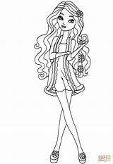 Ever After High Coloring Pages Briar Getting Fairest Supercoloring Drawing Printable Games sketch template