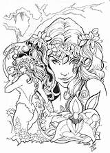 Ivy Poison Coloring Pages Kirto Fairy Cris Lara Deviantart sketch template