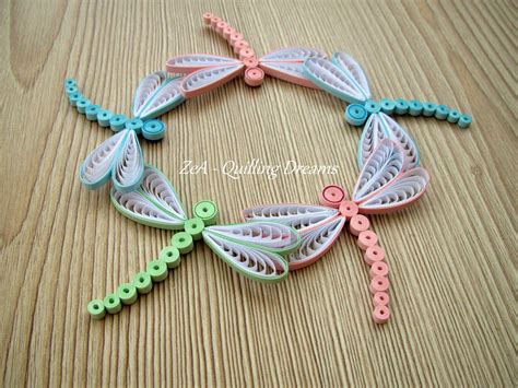 quilled dragonfly quilling patterns quilling designs paper quilling