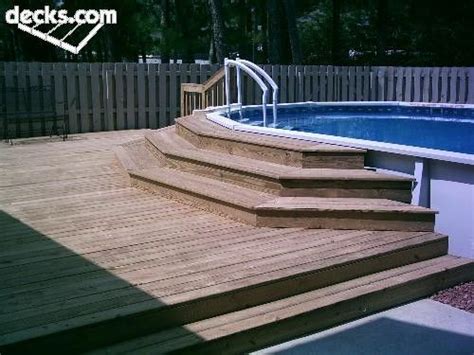Prefabricated Deck Kits For Above Ground Pool Deck Kits For Above
