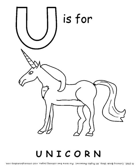 unicorn coloring page important concept