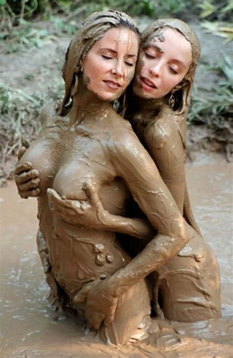 Rubbing Mud Over Each Other Blue932002