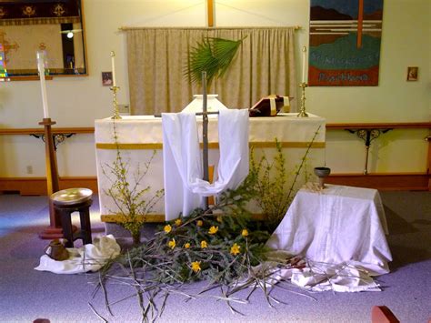 church decorations  sanctuary frank warburton