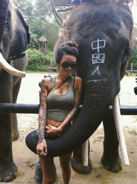Awesome Girl Tattoos Elephant Elephants Never Forget