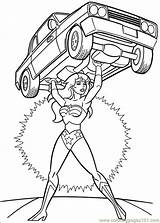 Wonder Woman Coloring Printable Pages Color Cartoons Para Colorir Mulher Maravilla Mujer Maravilha sketch template