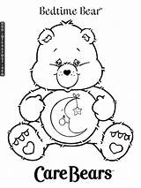 Bears Bear Bedtime Boyama Carebears Sentado Ursinho Ayi Bisounours Sayfasi Adulte Ayı Urso Tudodesenhos Sayfası Carebear sketch template