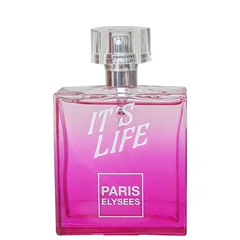 perfume it s life paris elysees feminino beleza na web