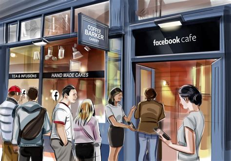 facebook to open pop up facebook cafes to give users