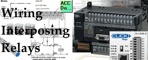 wiring interposing relays acc automation