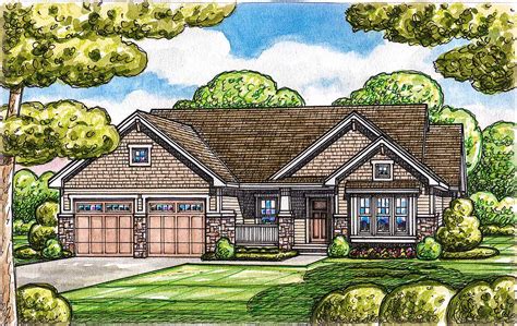 option filled craftsman house plan db architectural designs house plans