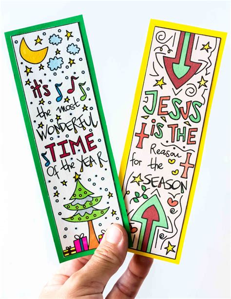 printable book marks printable templates