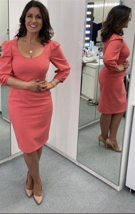 Susanna Reid Legs Secretary Outfits Stylish Older Women Dress With