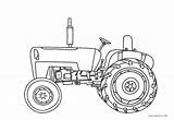 Tractor Coloring Pages Color Printable Kids sketch template
