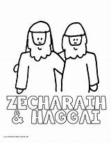 Coloring Zechariah Pages Haggai Bible History Volume Library Clipart Colouring Sunday Popular Printables sketch template