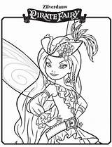 Coloring Pages Tinkerbell Pirate Fairy Fra Gemt sketch template