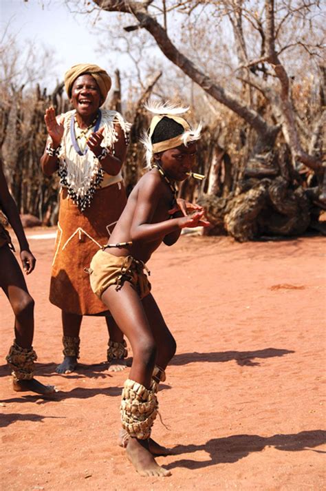 Traditional Botswana Dancer African Ancestry African Tribes Ethnic