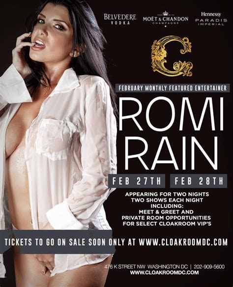 Romi Rain Headlines Cloakroom Gentlemen’s Club Emmnetwork