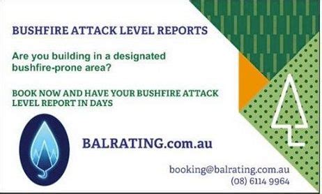 bushfire attack level assessment bal assessment bal rating