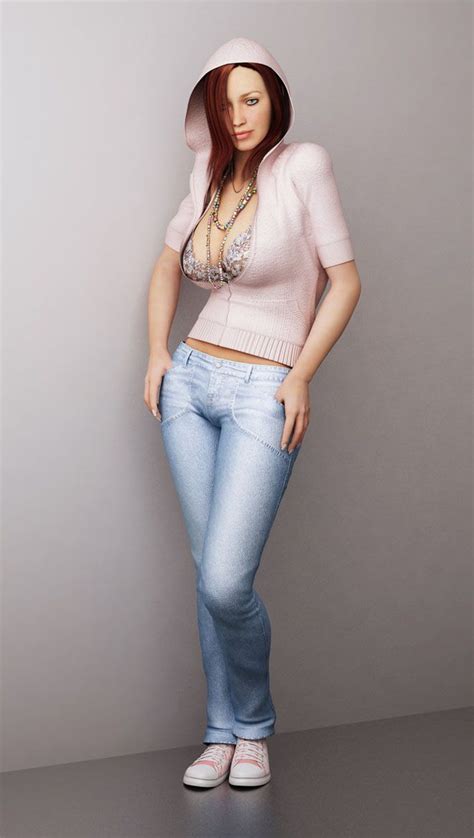 50 Beautiful 3d Girls And Cg Girl Models From Top 3d Designers Casual