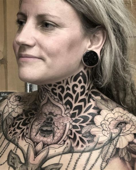 101 Best Throat Female Neck Tattoo Ideas That Will Blow Your Mind