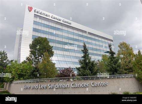 seidman cancer center university hospitals cleveland ohio stock photo