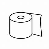 Toilet Paper Vector Clipart Roll Clip Illustrations Newest Results Royalty sketch template