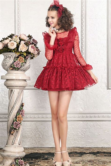 Pin By Borja On Red Dresses Pretty Party Dresses Girly Dresses