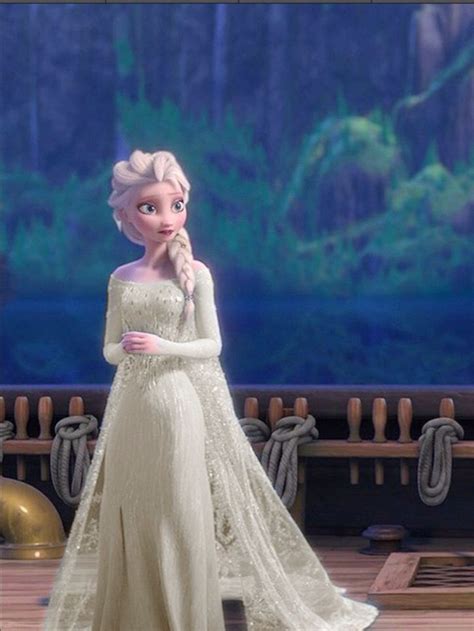 Frozen S Elsa Wearing Wedding Dress I D Like To Have A