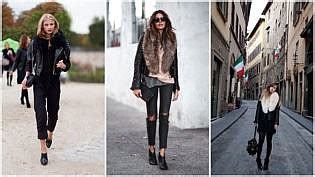 wear  leather jacket womens style guide  trend spotter