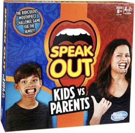 speak  kids  parents game family party toy  sealed funny hasbro