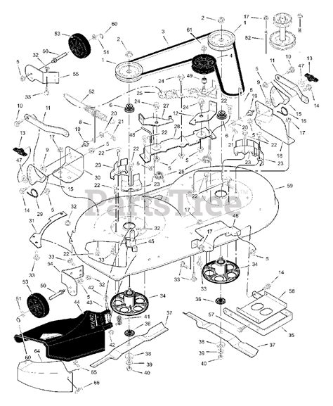 scotts xa scotts  lawn tractor  mower housing parts lookup  diagrams