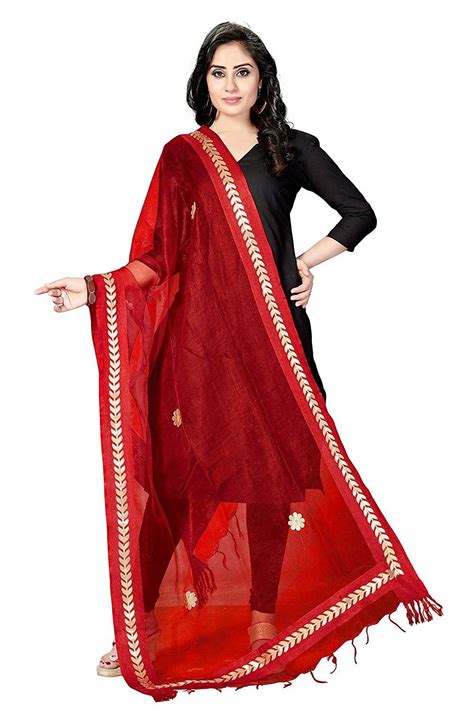 red dupatta kurti designs party wear clothes  women stylish women