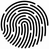 Fingerprint Icon Touch Finger Print Icons Fraud Apple Identification Biometric Vector Svg Transparent Background Android Disputes Card Identify Creating Data sketch template