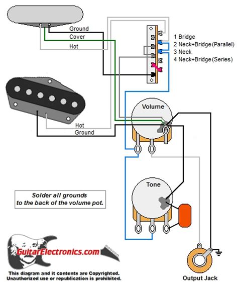 telecaster wiring diagram diagram