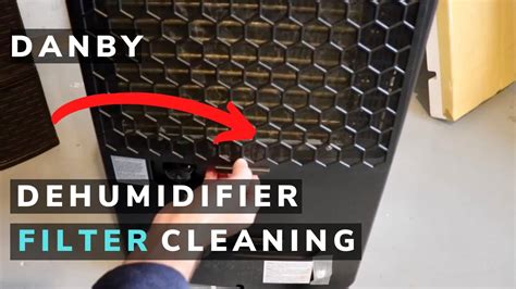 clean  danby dehumidifier air filter youtube